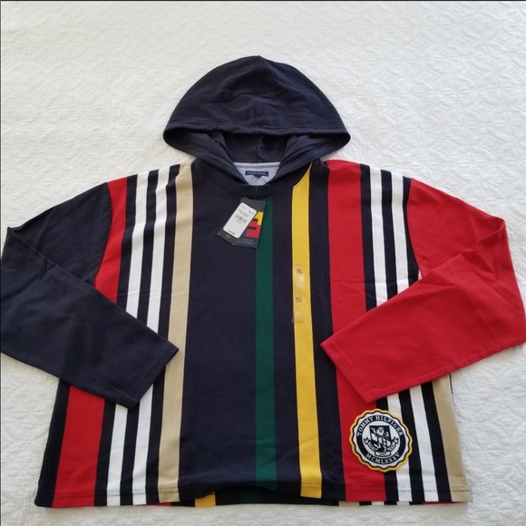 Tommy Hilfiger Tops - Hilfiger women’s hooded sweatshirt